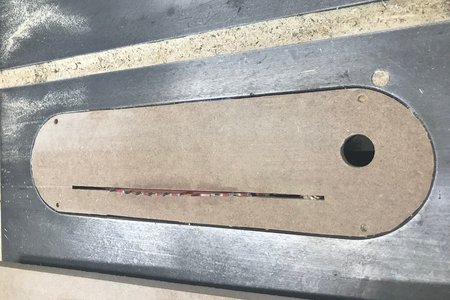 Ridgid TS3650 Zero Clearance Insert