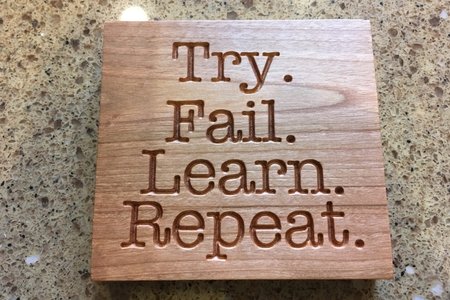 Try, Fail, Learn, Repeat
