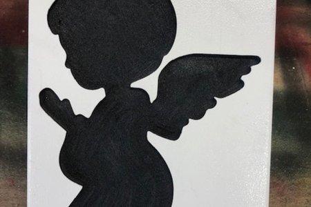 Christmas Sign - Angel 2