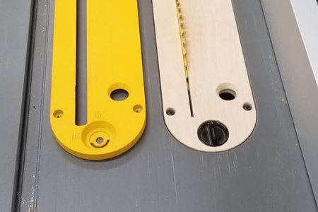 Dewalt Zero Clearance Throat Plate