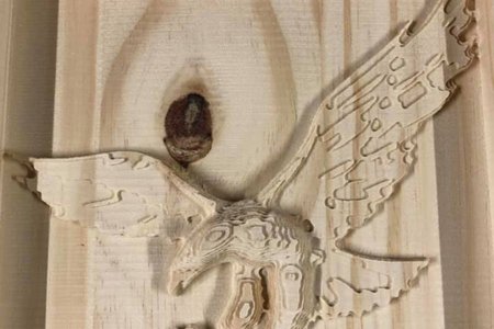 3D Eagle Carve