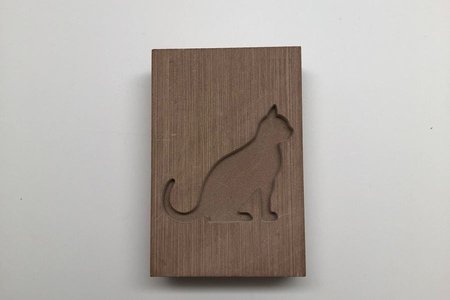 Cat Block Inlay