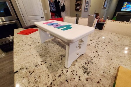 Kids Step Stool Puzzle