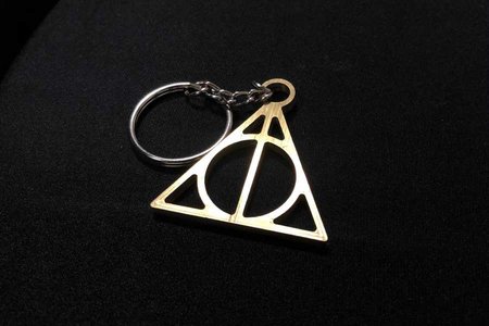 Deathly Hallows Keychain