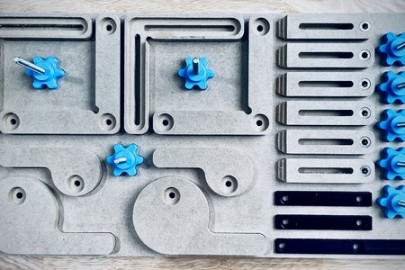 CNC Clamps w/ Storage Tray