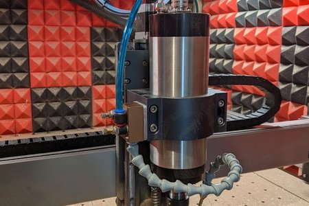 80 mm Spindle Mount Mist/air Adapter