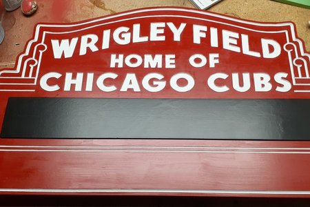 Wrigley Field Marquee Sign