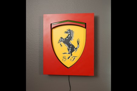 Ferrari Layered LED Sign