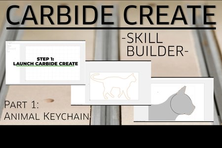 Carbide Create Skill Builder - Animal Keychain