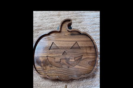 Pumpkin Tray