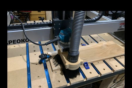 Shapeoko 3 XXL Threaded Insert and T-Track Spoil-board
