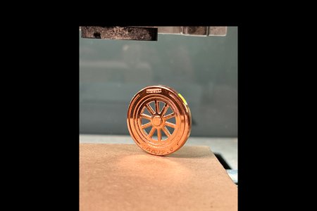 Formula 1 Wheel Coin