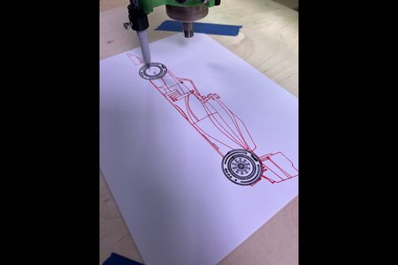 QuickDraw - F1 Car