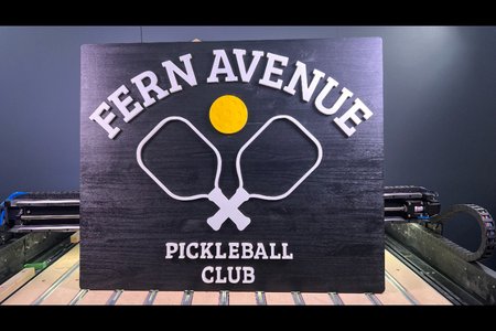 Shapeoko Jumpstart - Fern Avenue PB Sign