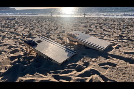 Folding Cornhole Boards