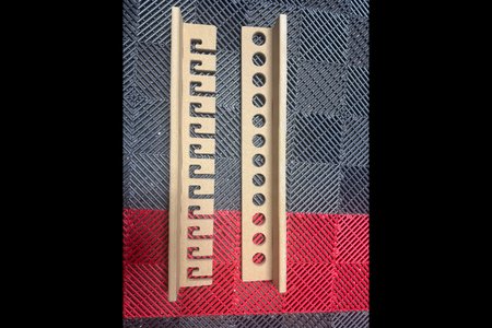 12 fishing pile rack