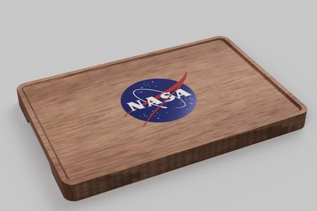 Charcuterie Board w/ NASA Epoxy Inlay